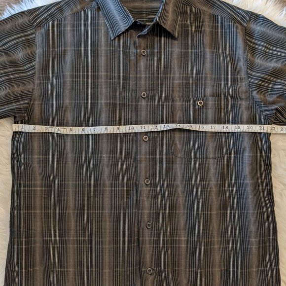 Mens XL button up Krame/Soprano Style shirt - Picture 3 of 4